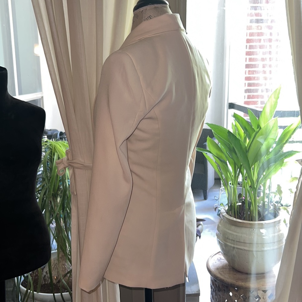 Mural women’s crème ivory long blazer jacket ladies business suit top casual XS - Picture 3 of 9
